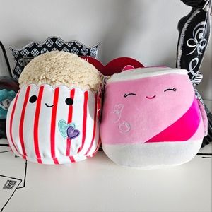 NWT Squishmallows Jazwares 2024 Valentines Exclusive 8" Arnel & Poodle…